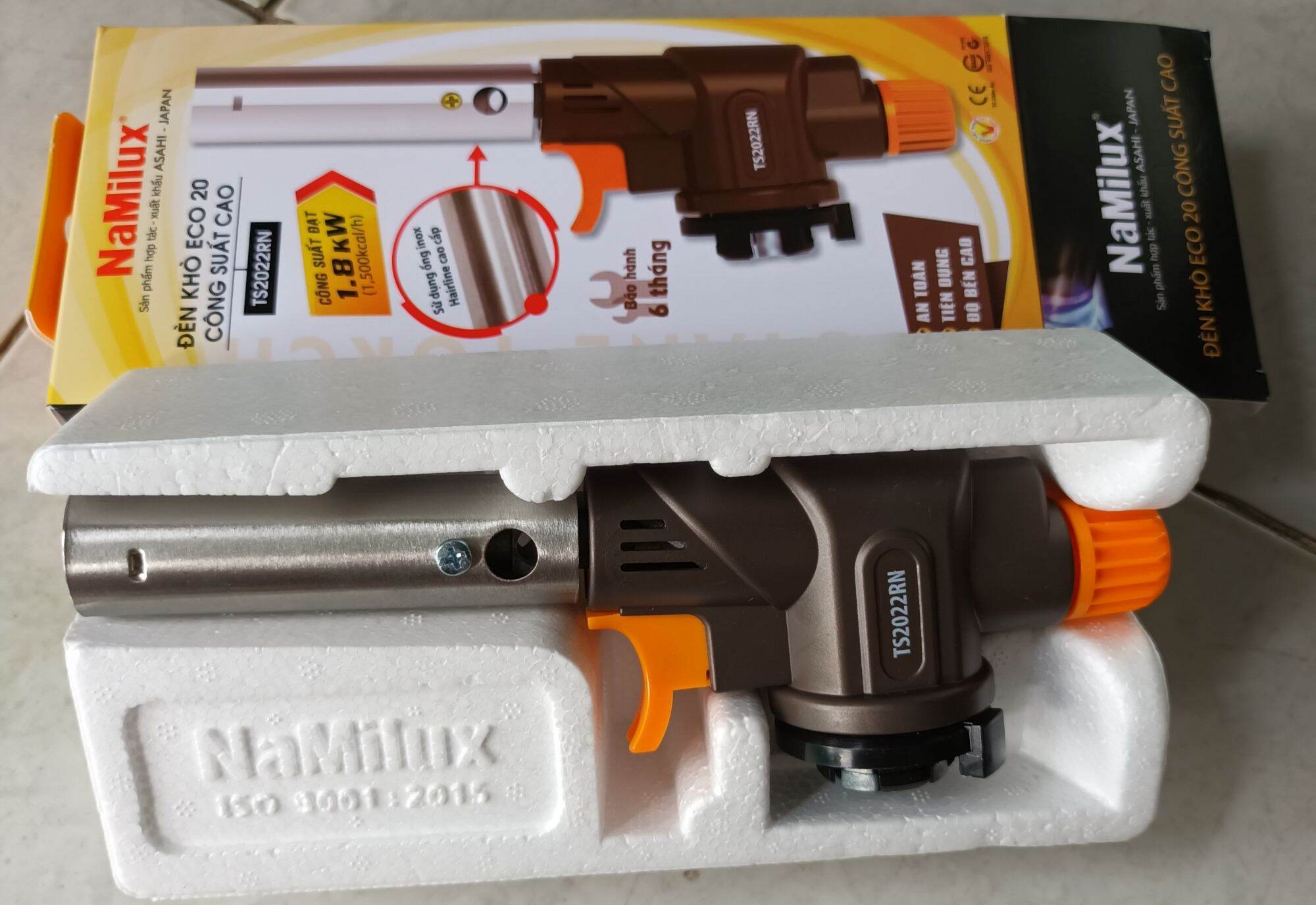 (Hàng chính hãng)Đèn khò gas Namilux TS2022RN