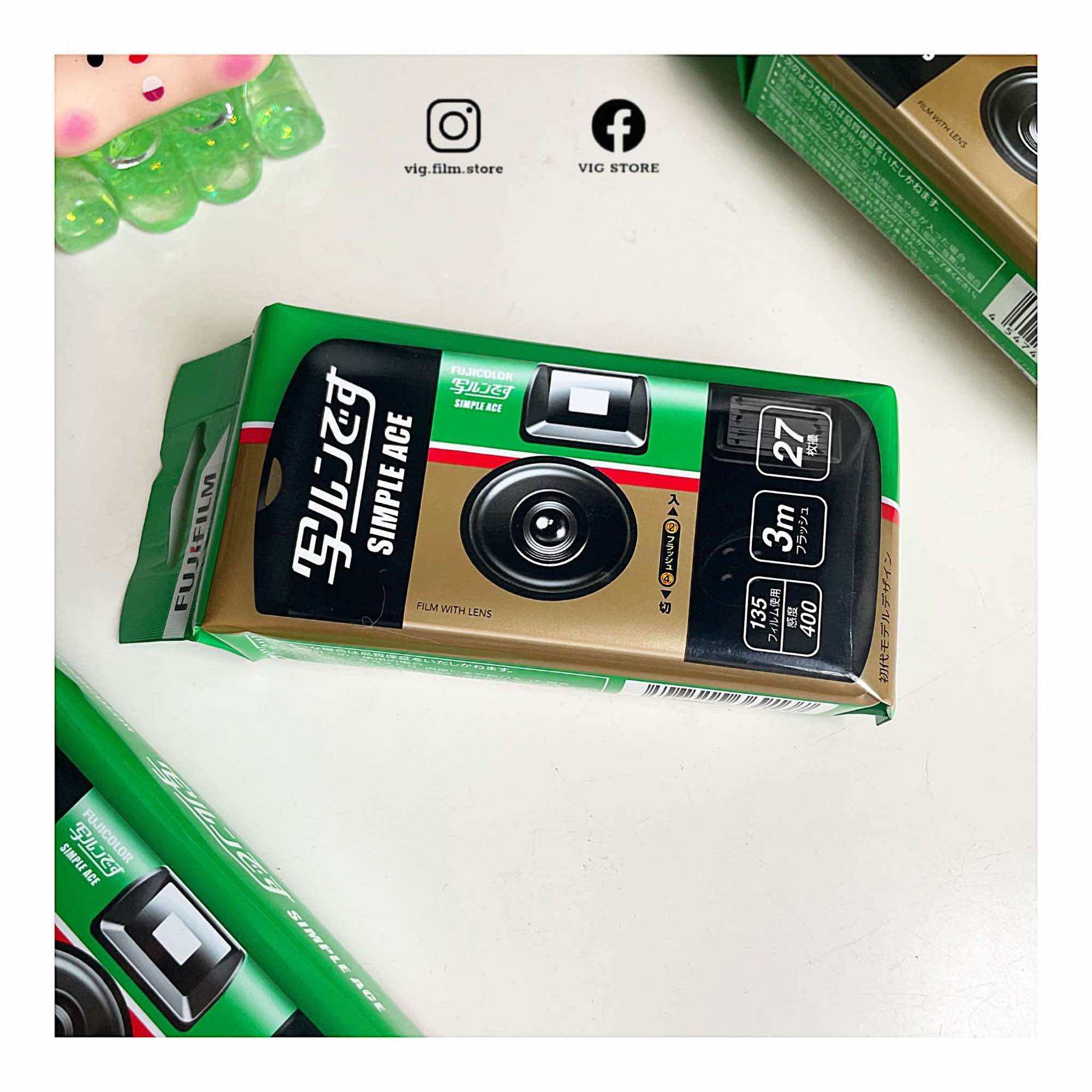 Máy chụp một lần Fujifilm simple ace 27exp date 2020