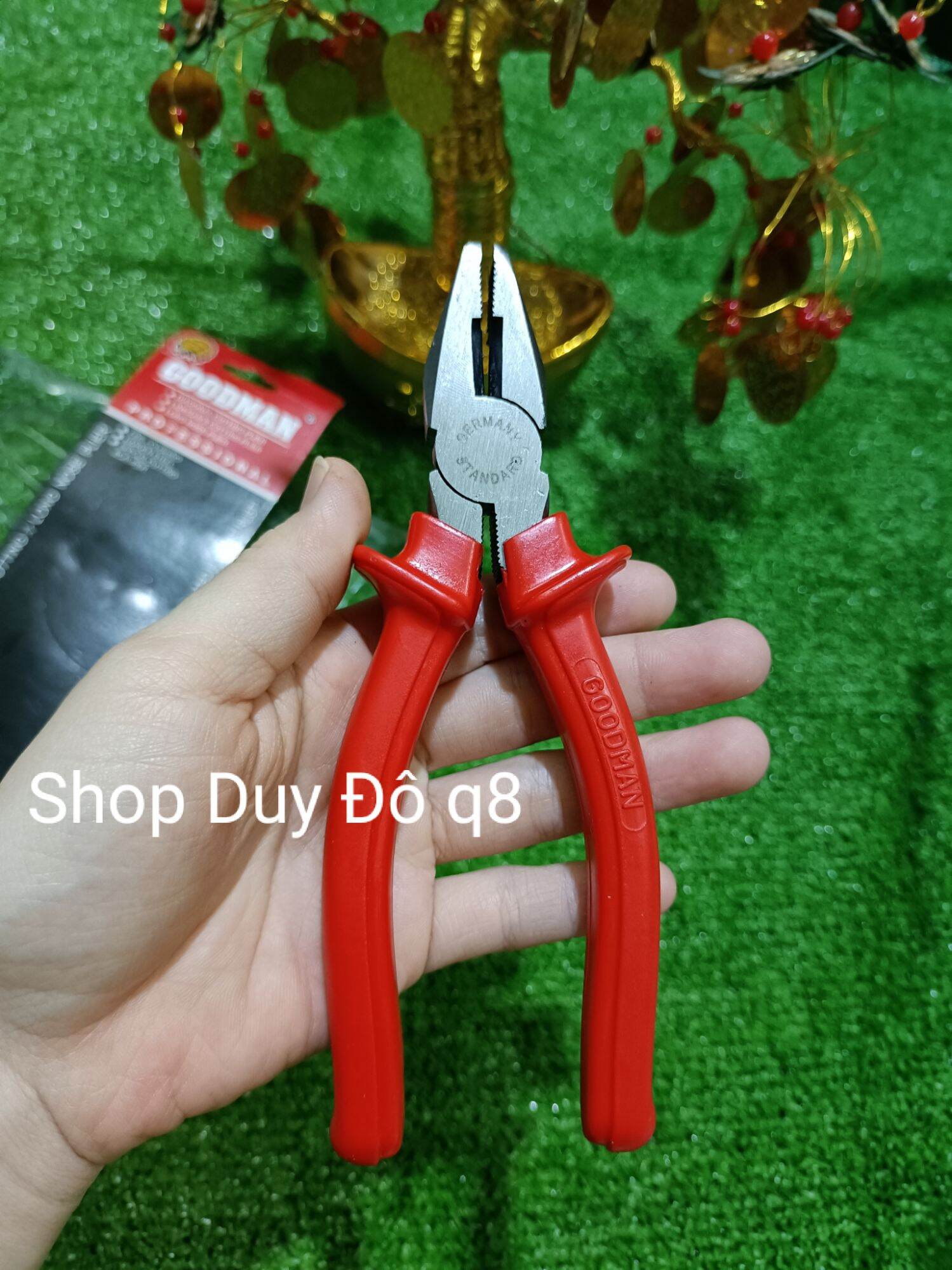 [Siêu Rẻ Đẹp] Kìm 6 inch Hiệu GOODMAN Có Phân Loại Cắt Điện Nhọn Khi Bấm Mua Hàng
