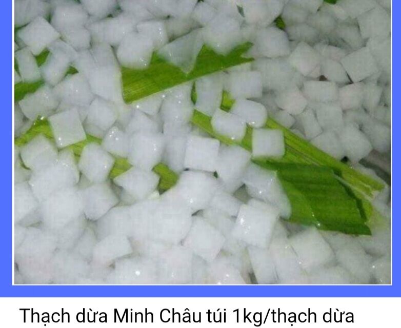 thạch dừa Minh Châu Bến Tre  1 kg