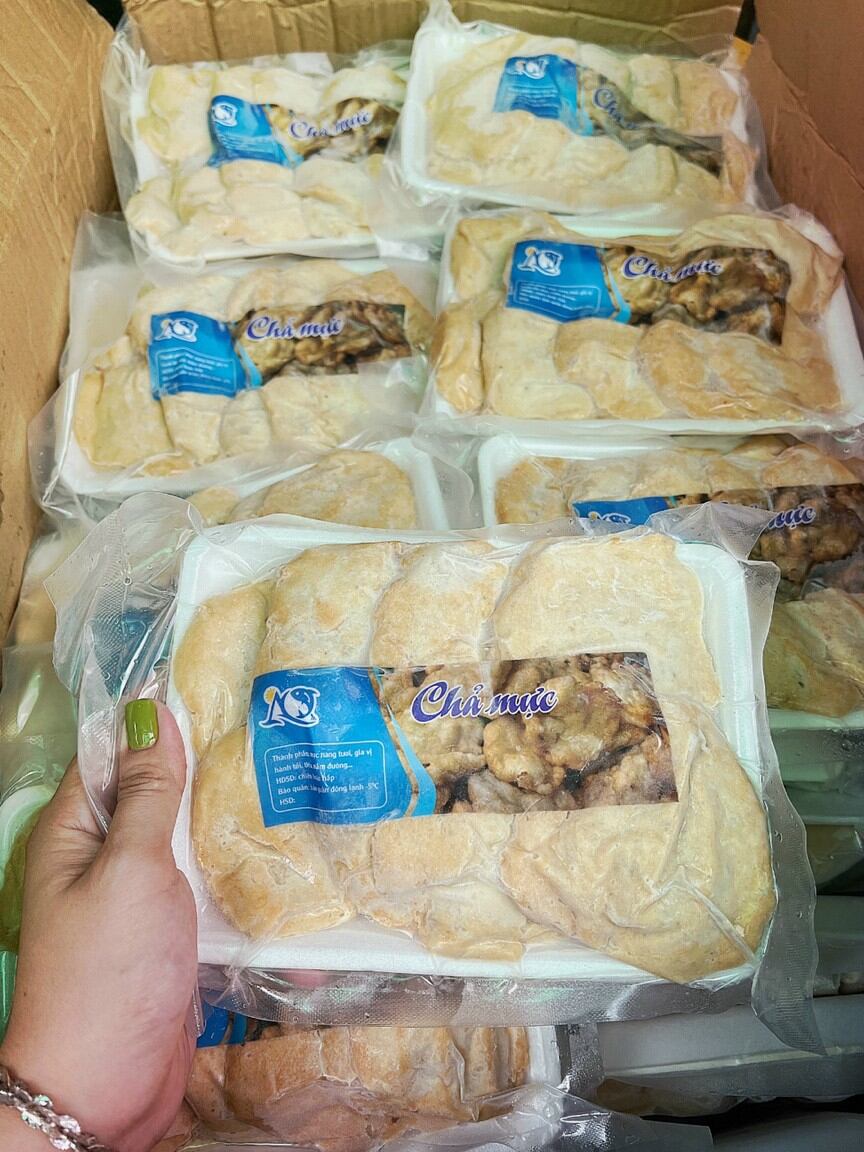 Chả mực khay 500g