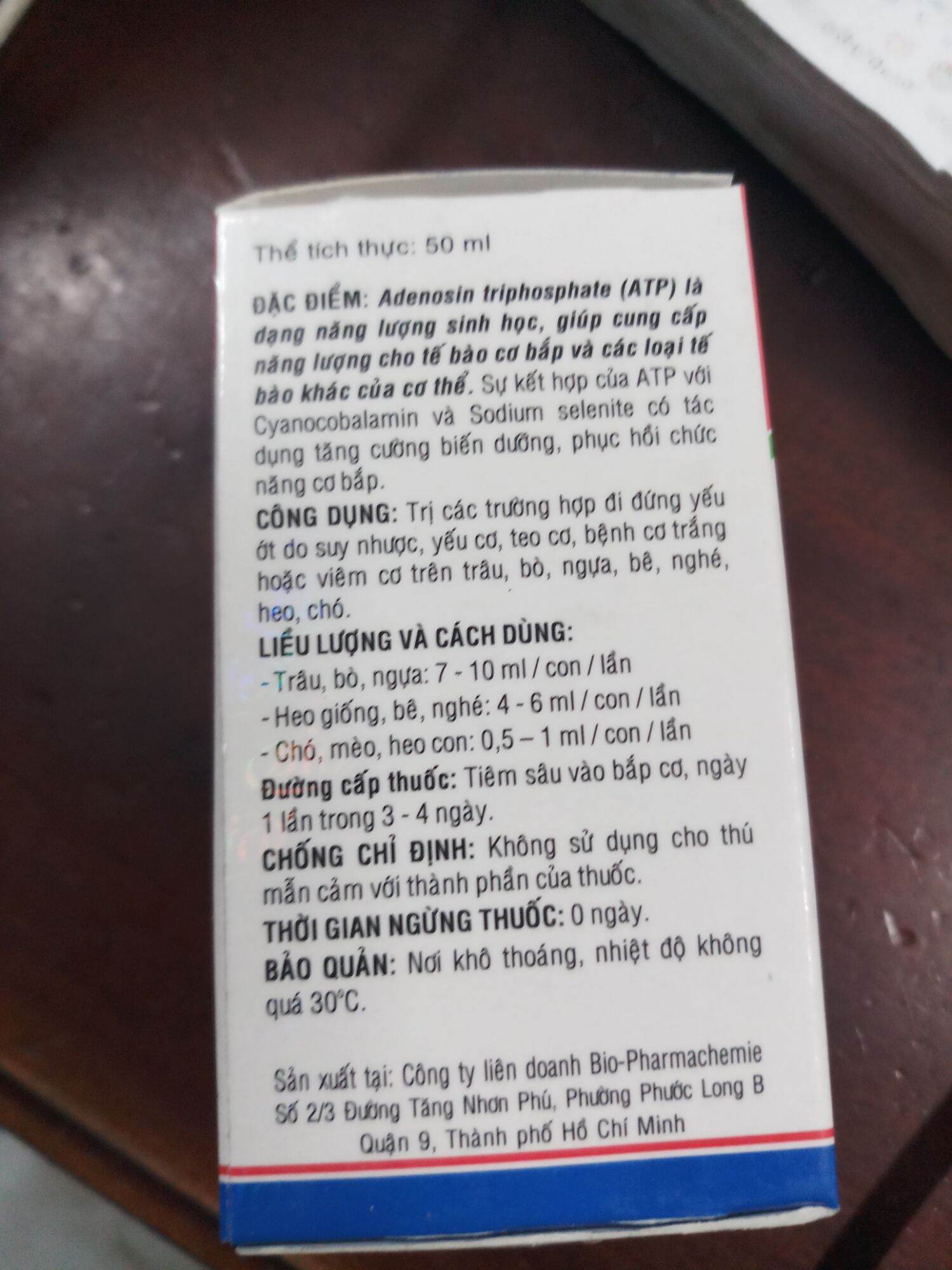 Bio ATP plus 50ml tăng lực vật nuôi