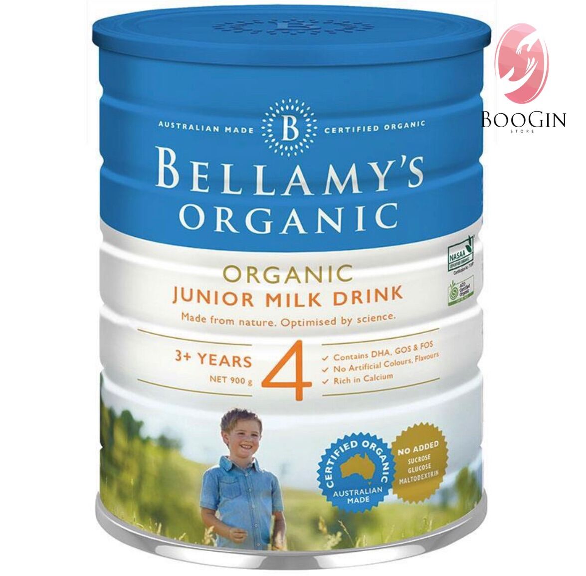 Sữa bột Bellamy’s Organic số 4 dành cho bé trên 3 tuổi. Hàng chính hãng Úc.