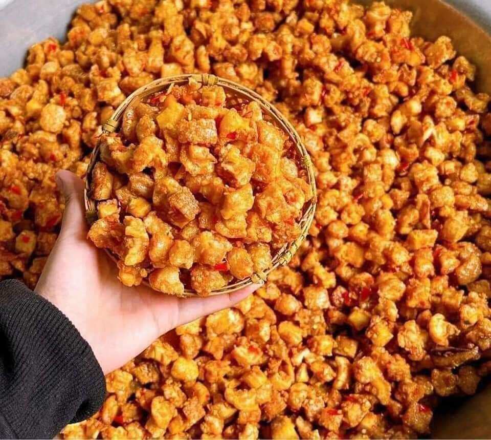Tóp Mỡ Sấy Cháy Tỏi - Siêu Ngon 100G