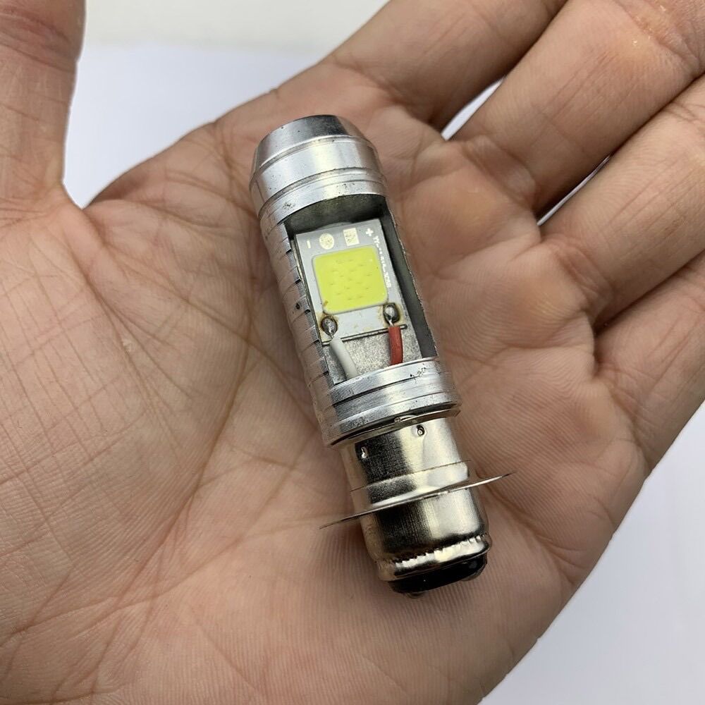 [HCM]Đèn Pha Cob Chân M5 Led Vuông Gắn Xe Đời Cũ