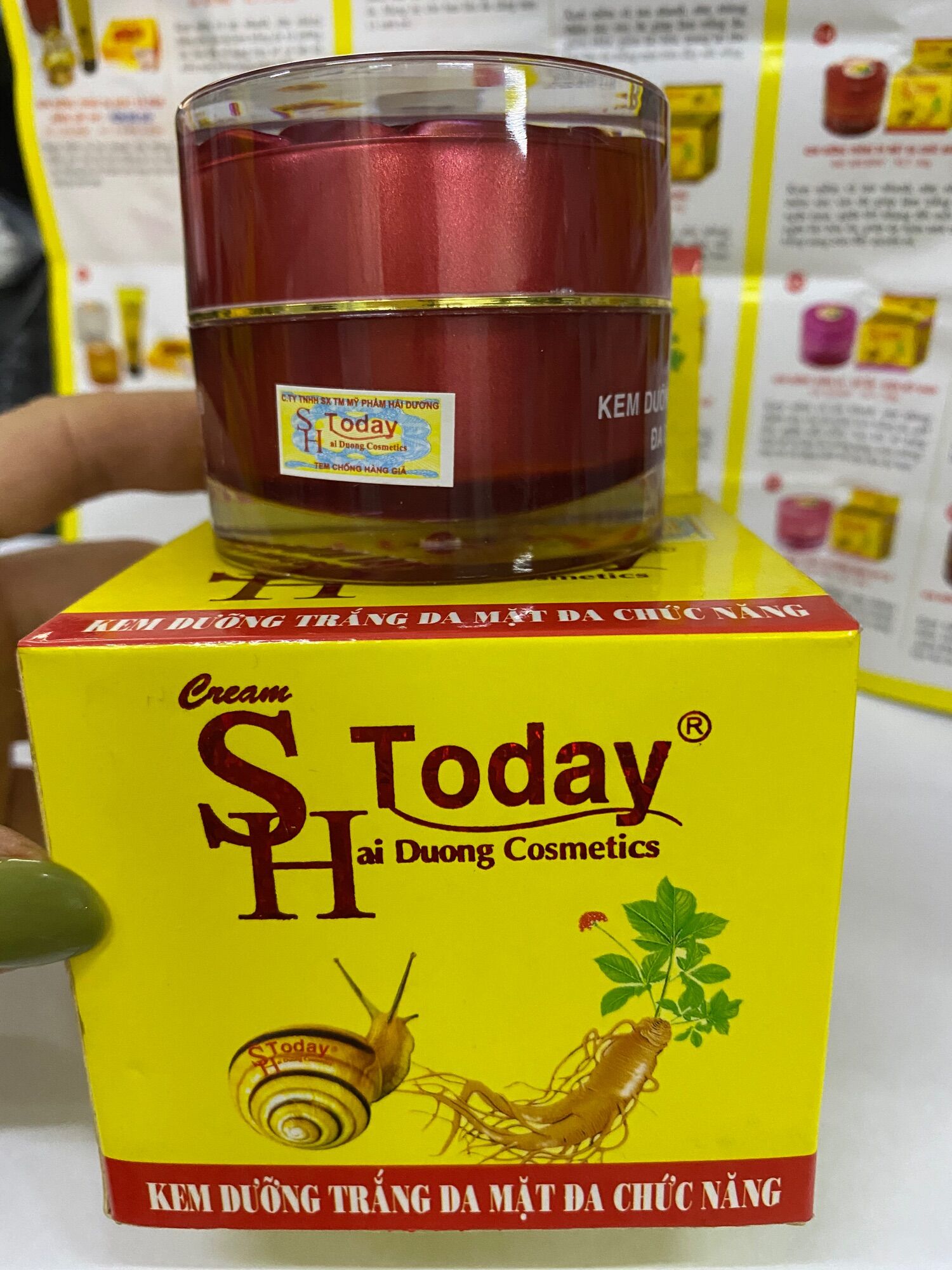 Sh Today Kem dưỡng trắng da mặt đa chức năng (30g)