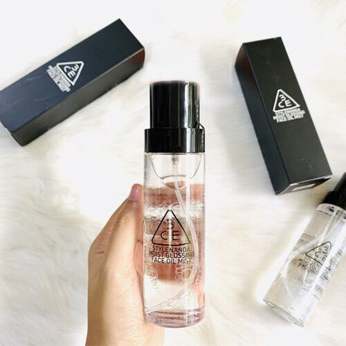 Xịt khoáng 3ce moist glossing face oil mist