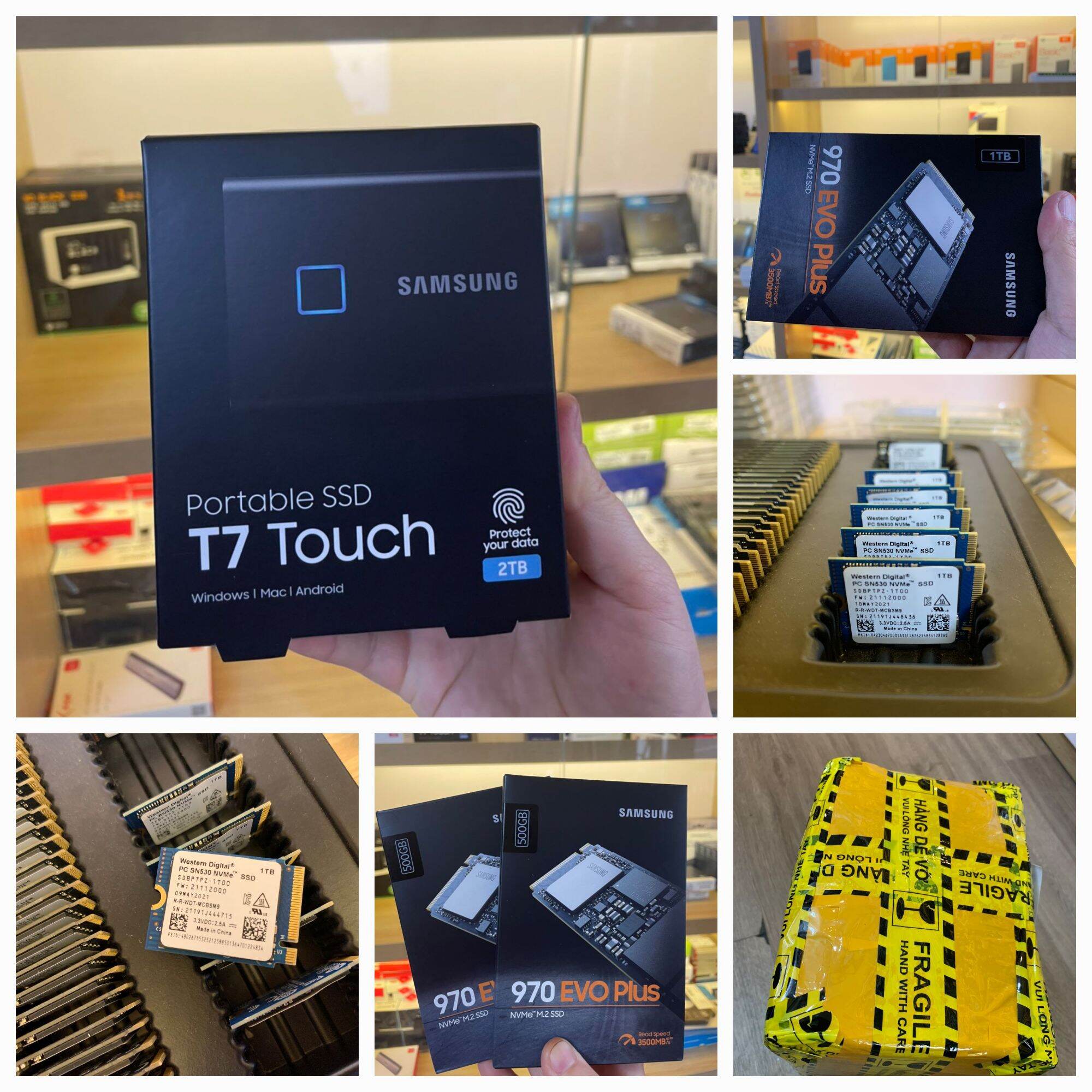 Ổ cứng SSD Samsung M2 2230 PM991a 512GB / 1TB - SSD lắp Surface