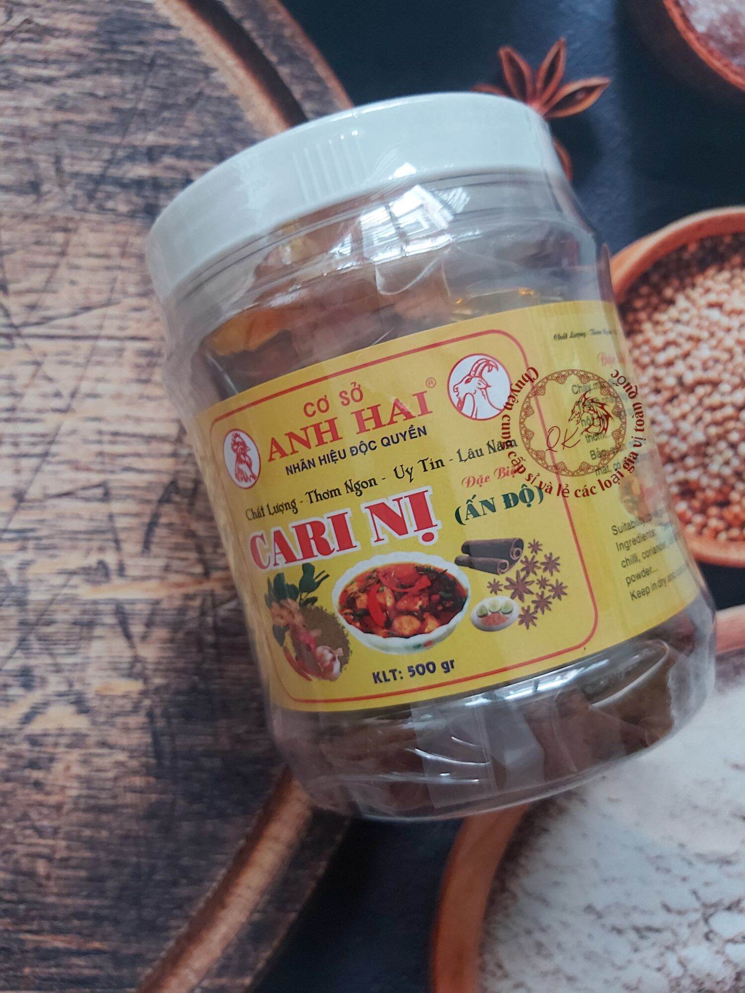 Bột gia vị cà ri nị anh Hai 500gr