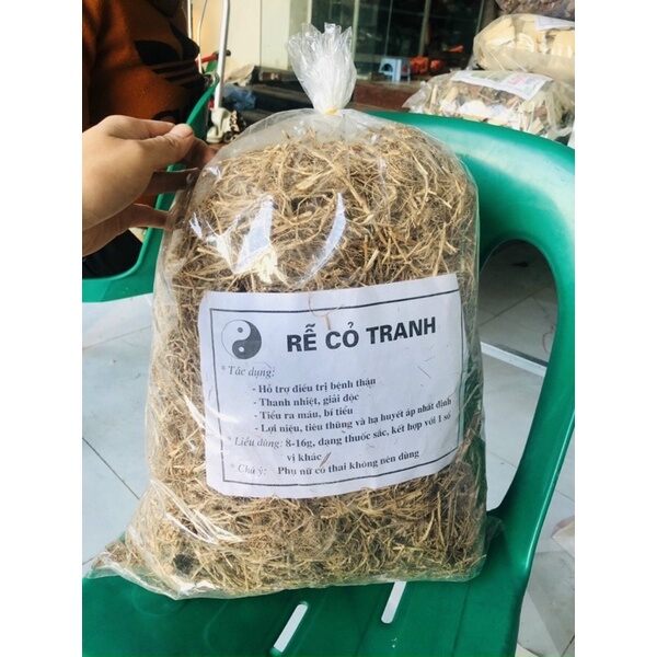 1kg rễ tranh rễ cỏ tranh khô