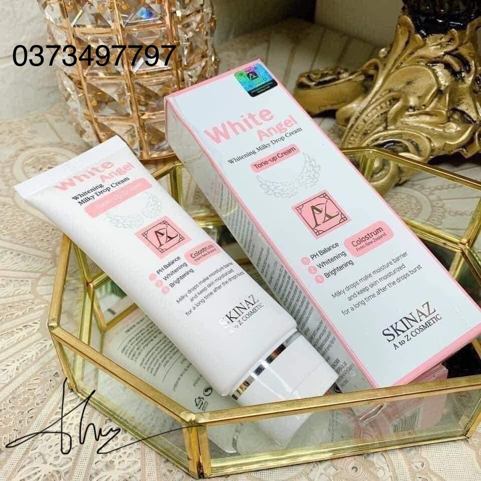 Kem white angel skinaz dưỡng trắng thiên thần chiết xuất từ sữa non
