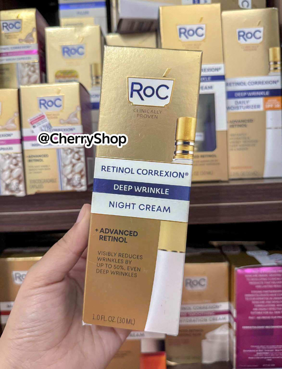 Kem dưỡng ban đêm RoC Deep Wrinkle Night Cream