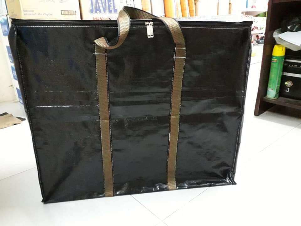 Túi bạt đựng đồ màu đen