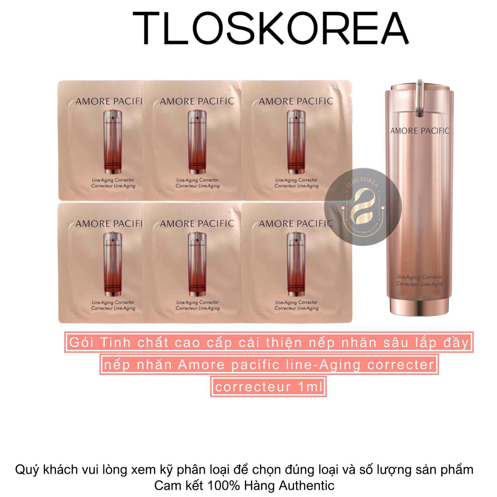Amore pacific - Tinh chất cao cấp cải thiện nếp nhăn sâu lắp đầy nếp nhăn Amore Pacific line-Aging Correcter 1ml