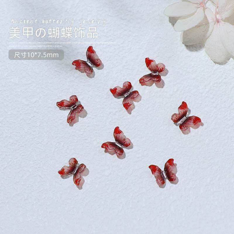 10cái charm 3d nhựa làm nail