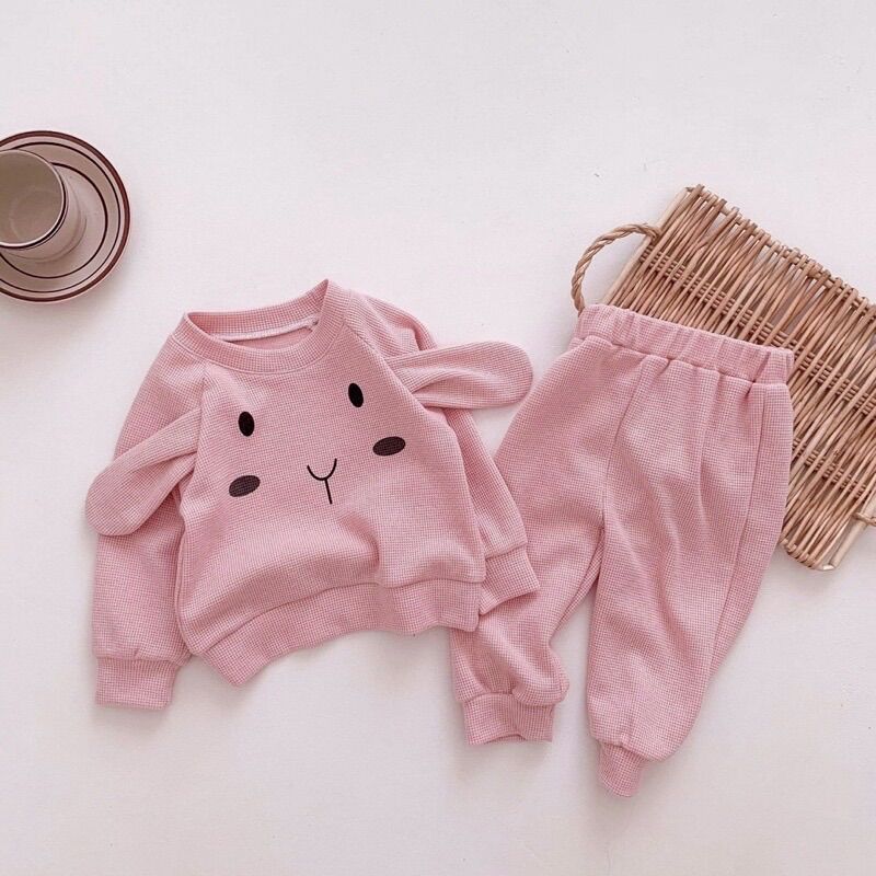 Bộ len tăm dài tay cho bé 7-21kg