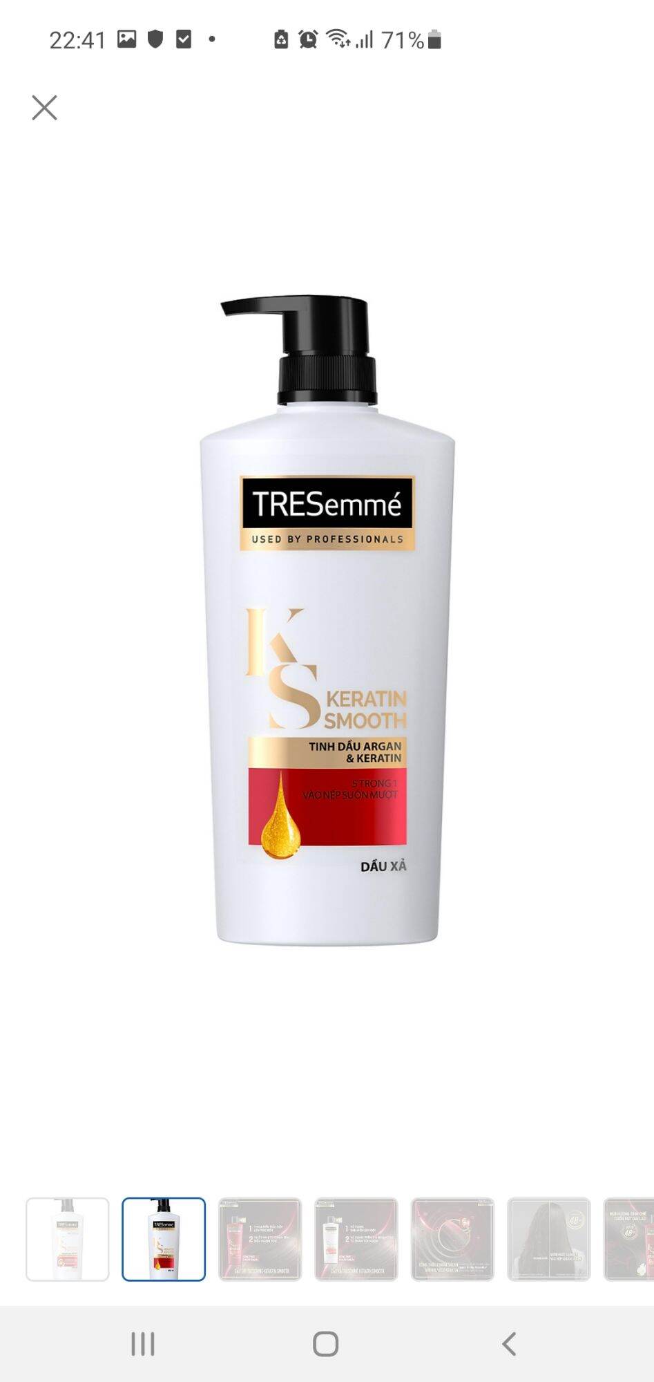 Dầu xả tresemme 620g