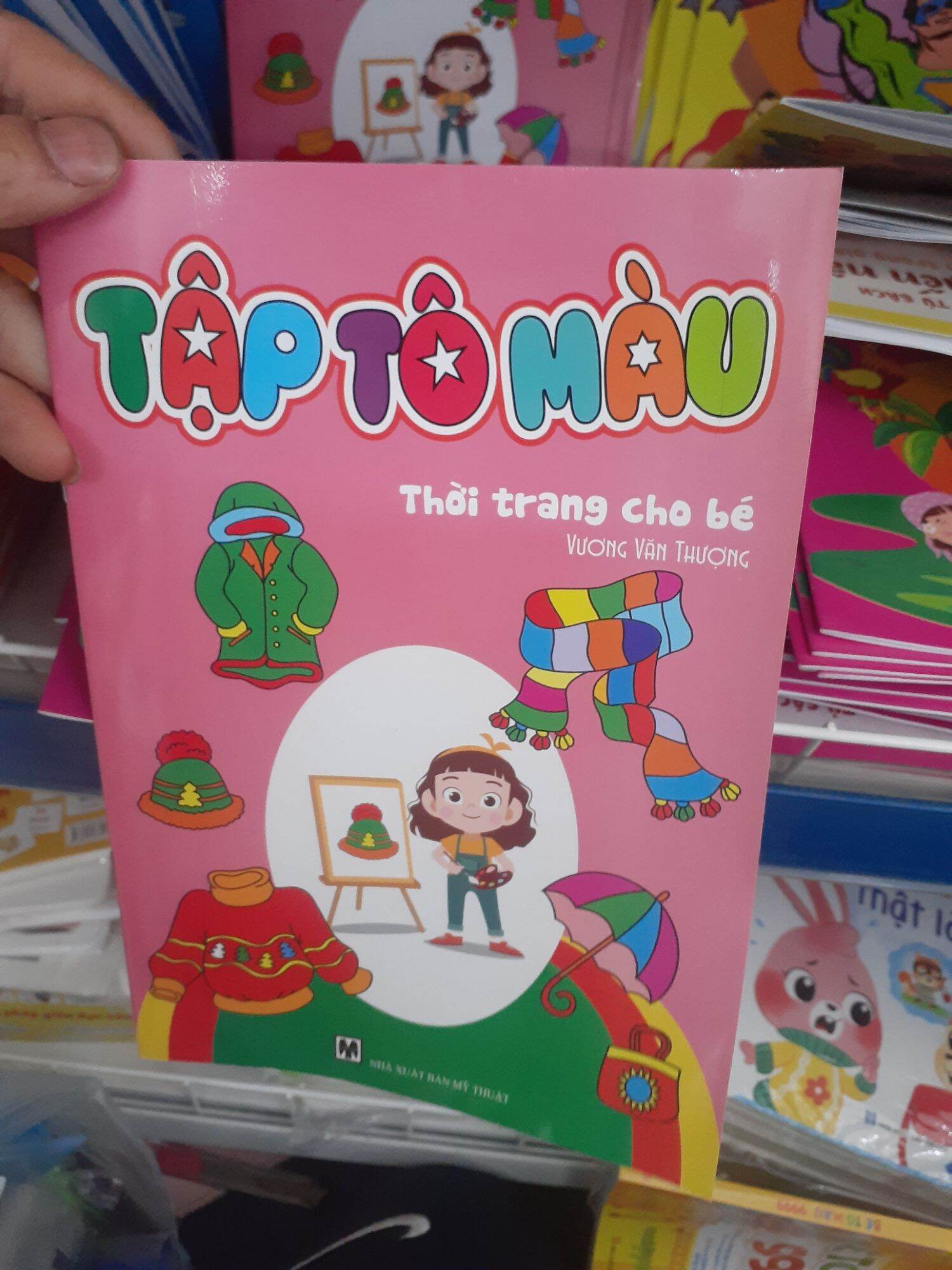 Tập tô màu cho bé nhiều chủ đề