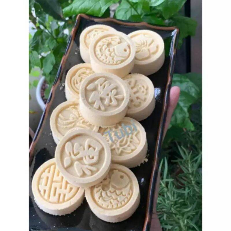 Combo 12 khuôn bánh in, bánh phục linh mini siêu dễ thương