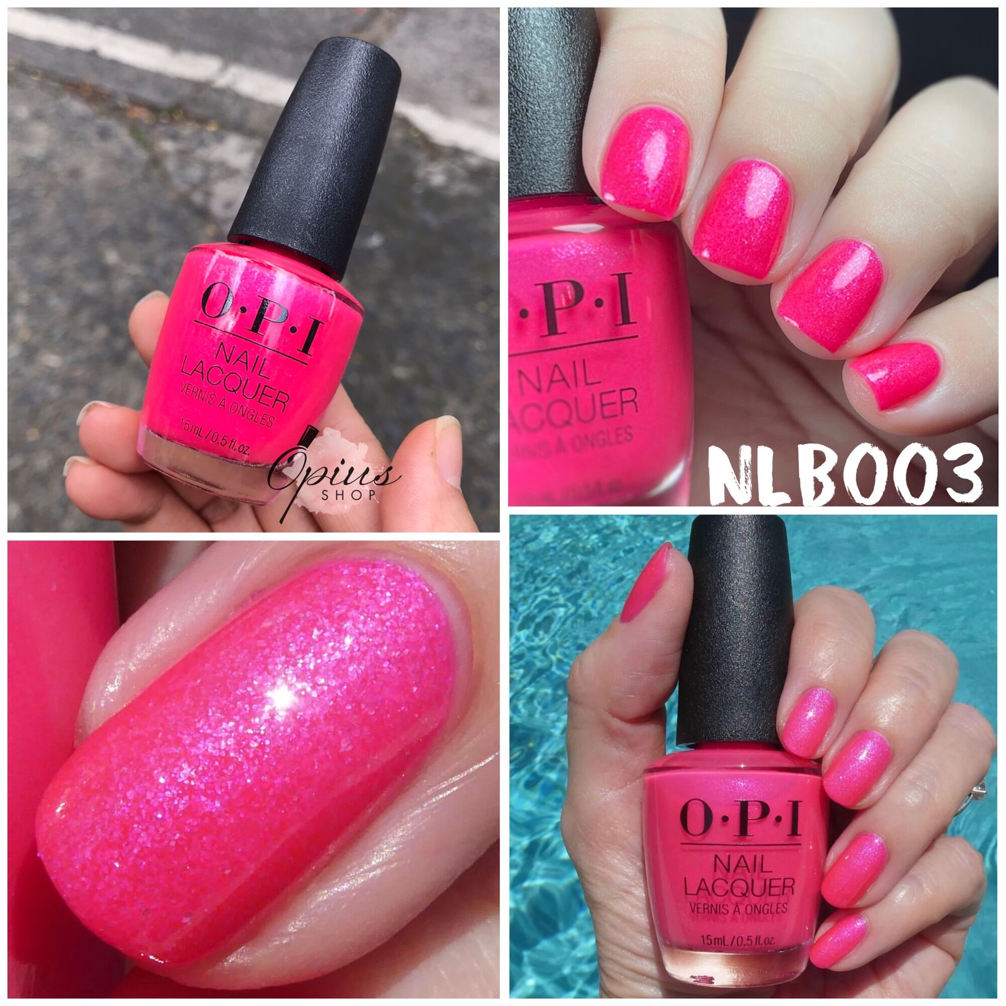 Sơn móng tay opi: exercise your brights