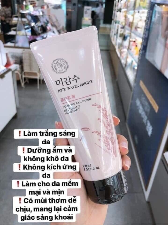 Sửa rửa mặt Gạo _ Hàn Quốc