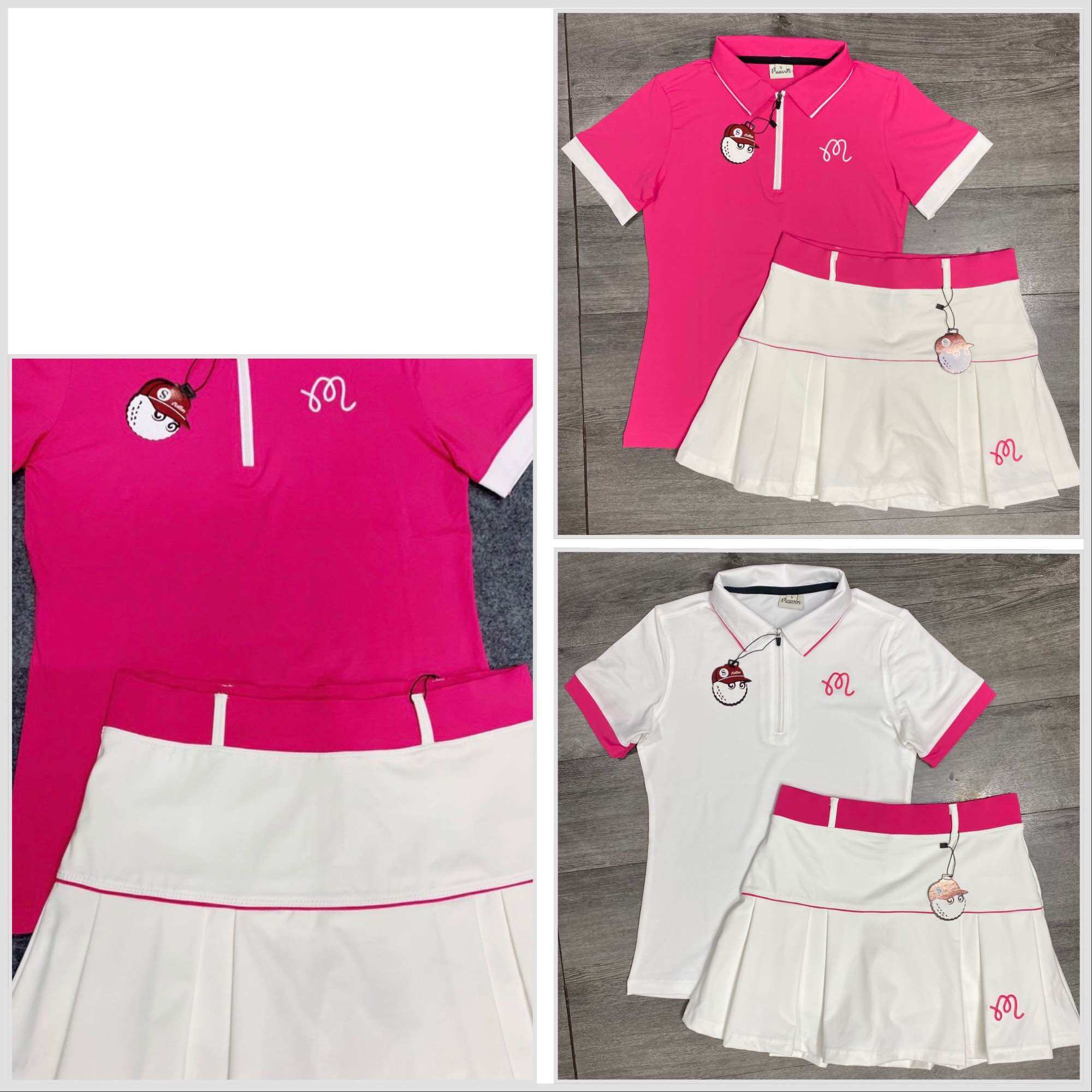 Sét thể thao golf, tennis, cầu lông nữ siêu xinh chất mát mịn đẹp