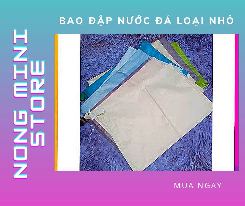 Bao - túi đập nước đá siêu mịn