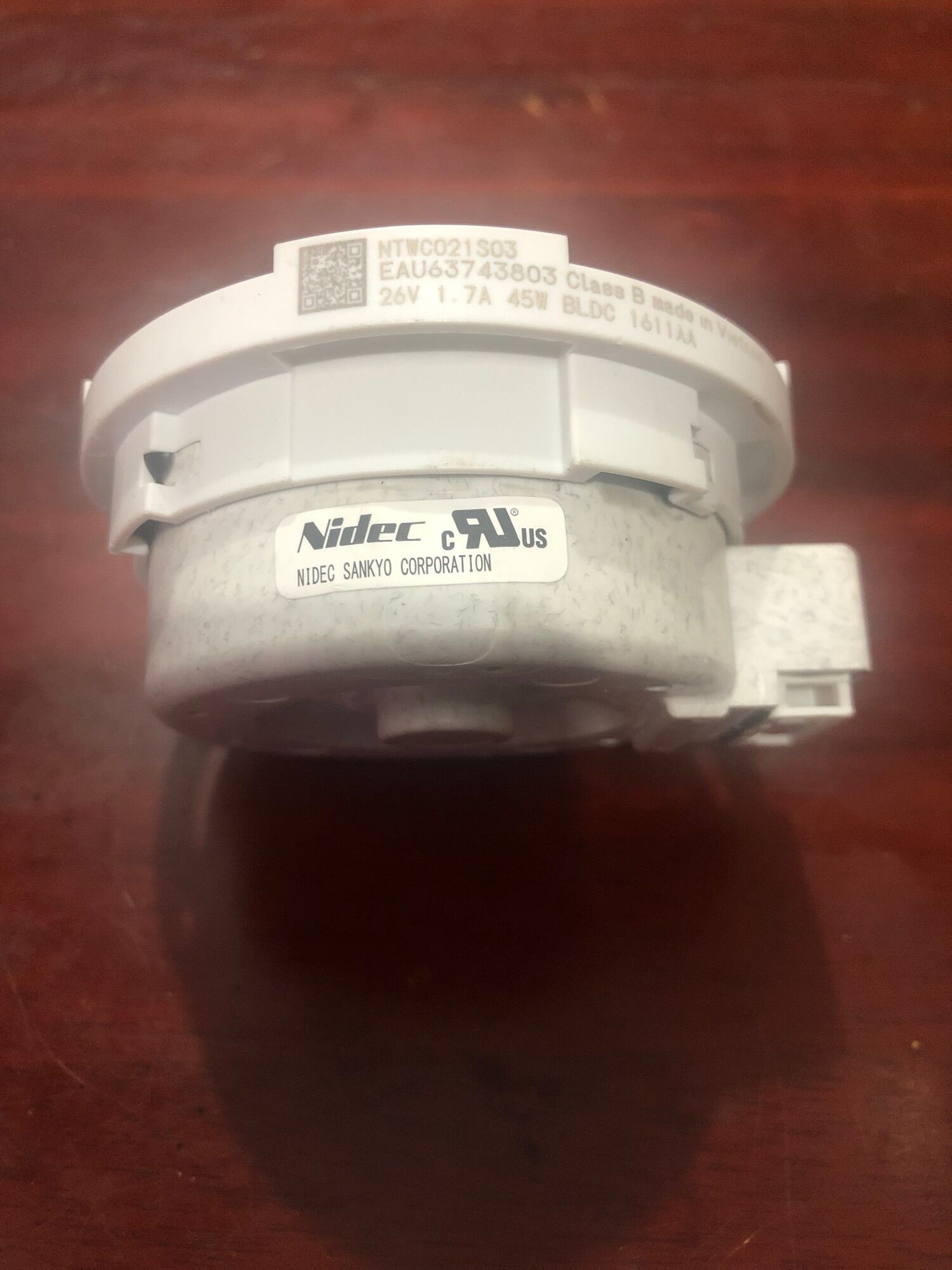 Motor bơm nước xả máy giặt LG