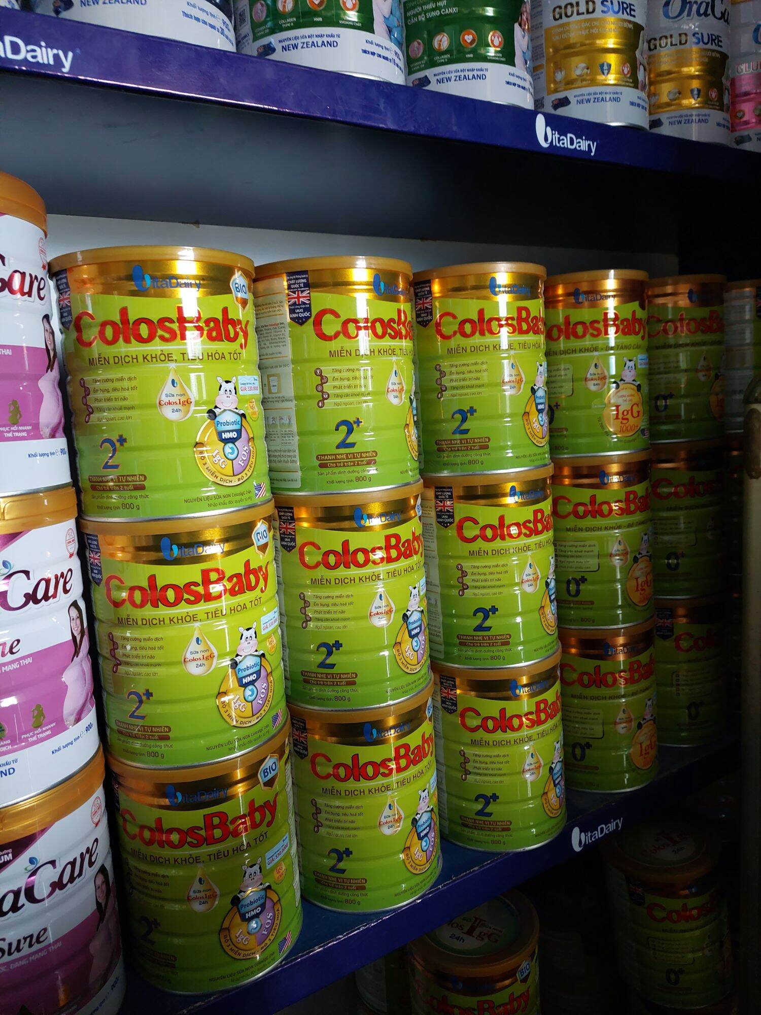 Sữa Bột Colosbaby Bio 2+ 800gr