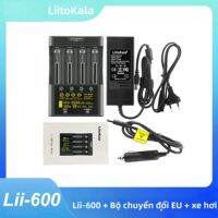 Liitokala | Liitokala LII-600 LCD Bộ Sạc Pin Điều Khiển Cảm Ứng 3.7V 1.2V Cho 18650 26650 21700 Bộ Sạc Đa Năng Thông Minh Có Kiểm Tra Dung Lượng