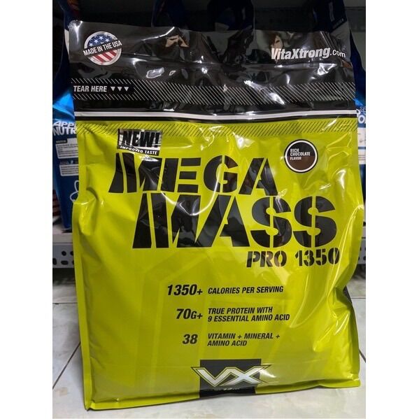 Vitaxtrong mega mass xtreme 12lbs - thực phẩm bổ sung tăng cân 5,4kg