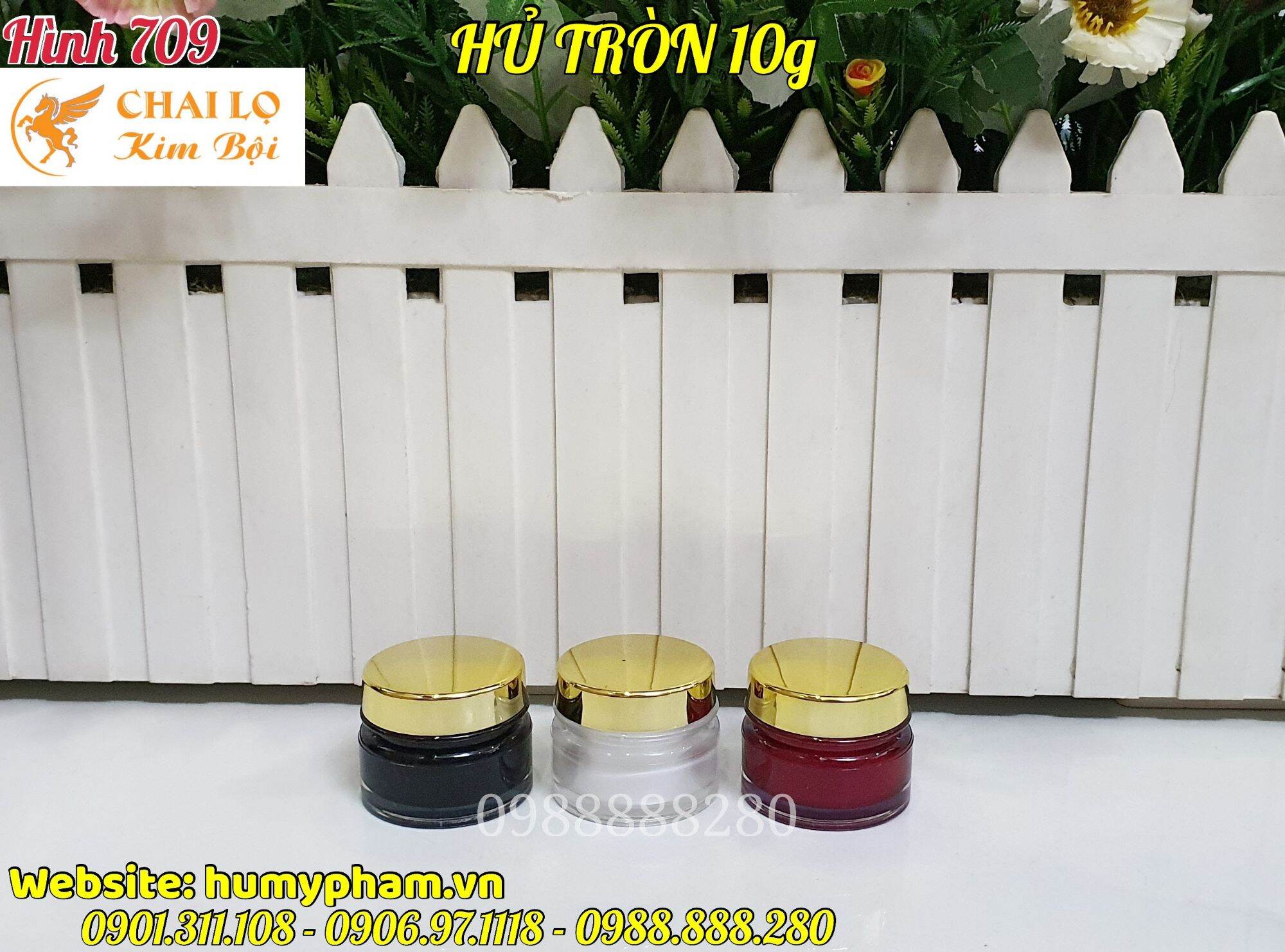 HỦ ĐỰNG KEM FACE TRÒN 10g
