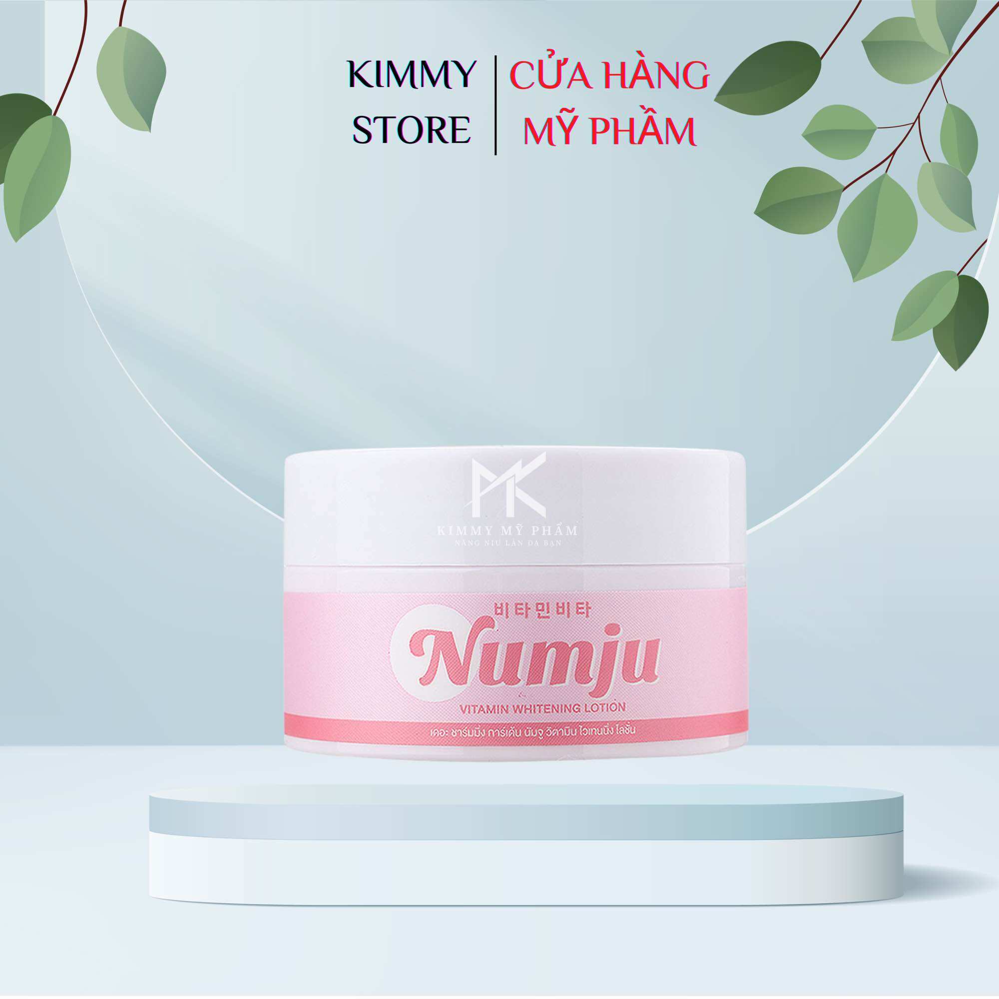 Kem numju dưỡng trắng da mờ thâm rạn thái lan 100g
