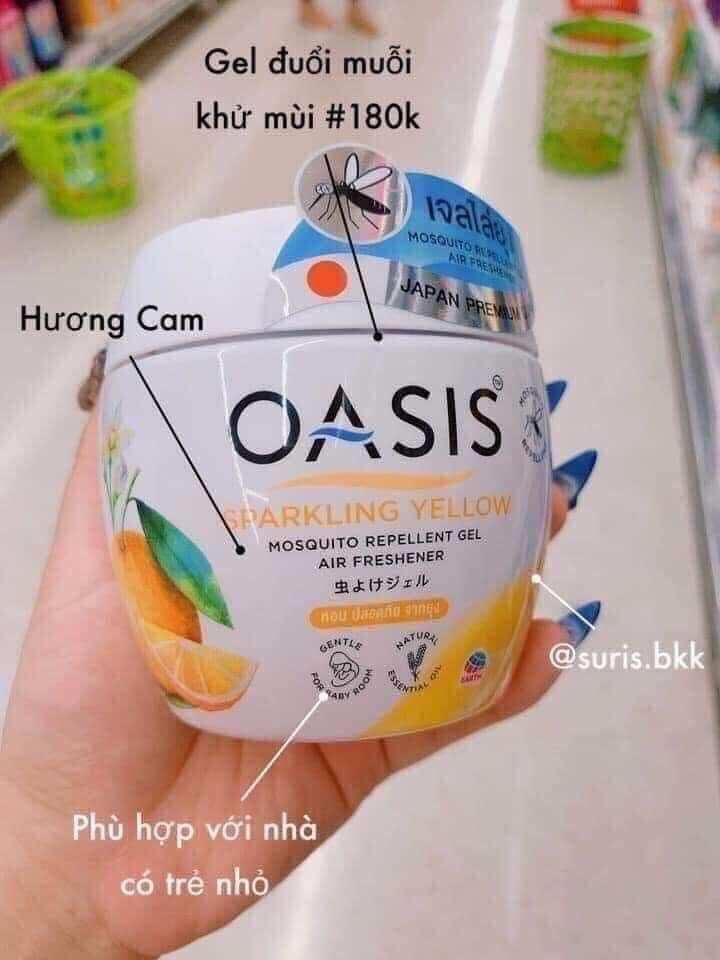 Sáp Thơm đuổi MUỖI OASIS ( 180g)