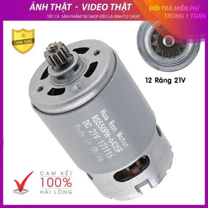 Motor 21v cho máy khoan pin cầm tay