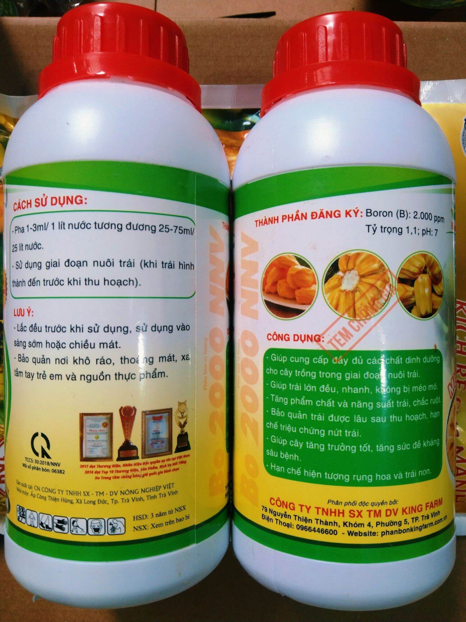 Phân bón MAX FRUIT - LỚN TRÁI MÍT - HẠN CHẾ SƠ ĐEN. Chai 500ml