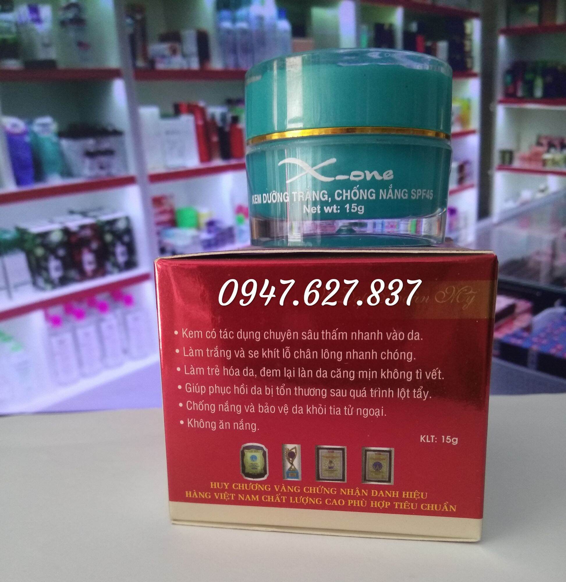 KEM XONE TRẮNG DA CHỐNG NẮNG 15G