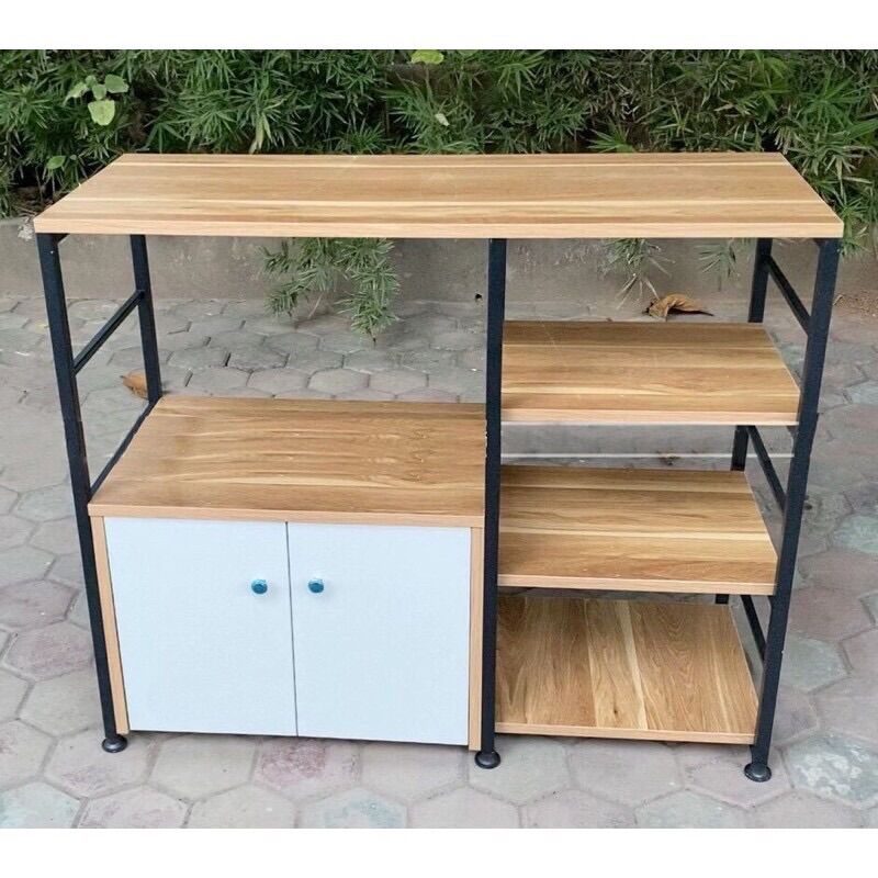 Kệ nhà bếp - kệ để lò vi sóng khung sắt sơn tĩnh điện