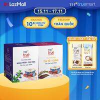 Bộ 2 hộp trà thảo dược TH true HERBAL Nhân trần – Cúc hoa & Trà Tía tô – Gừng (40 gói)