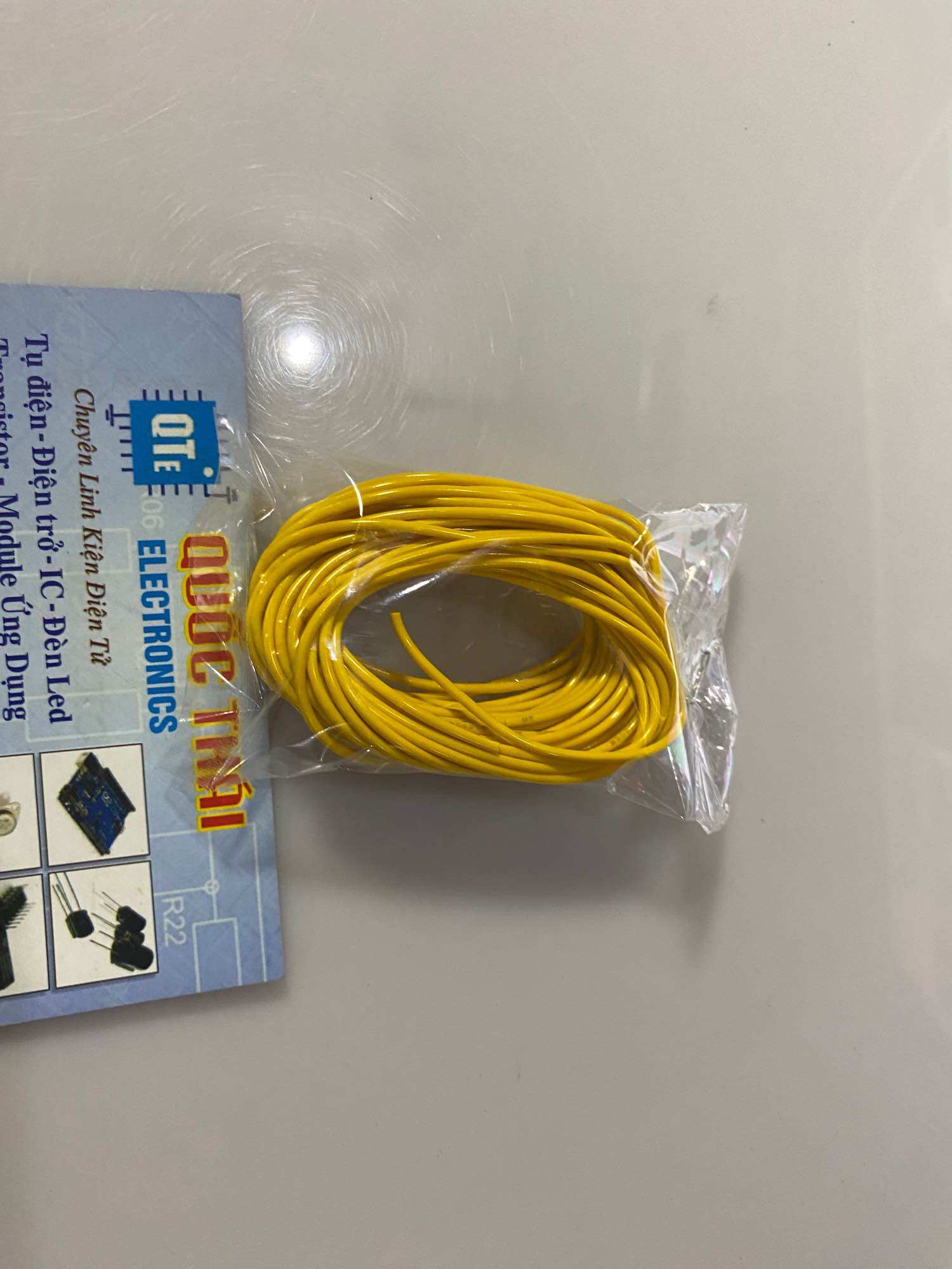 COMBO 2 CUỘN DÂY ĐIỆN 263 MÀU VÀNG (CUỘN 5M)