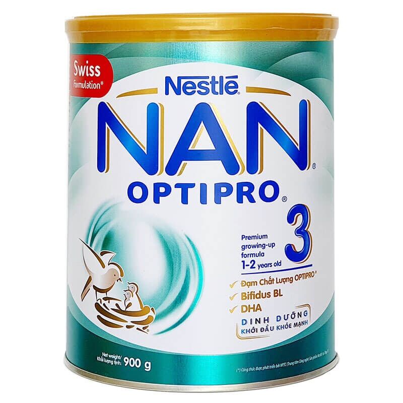Sữa bột nan optipro 3 900g date8.2022