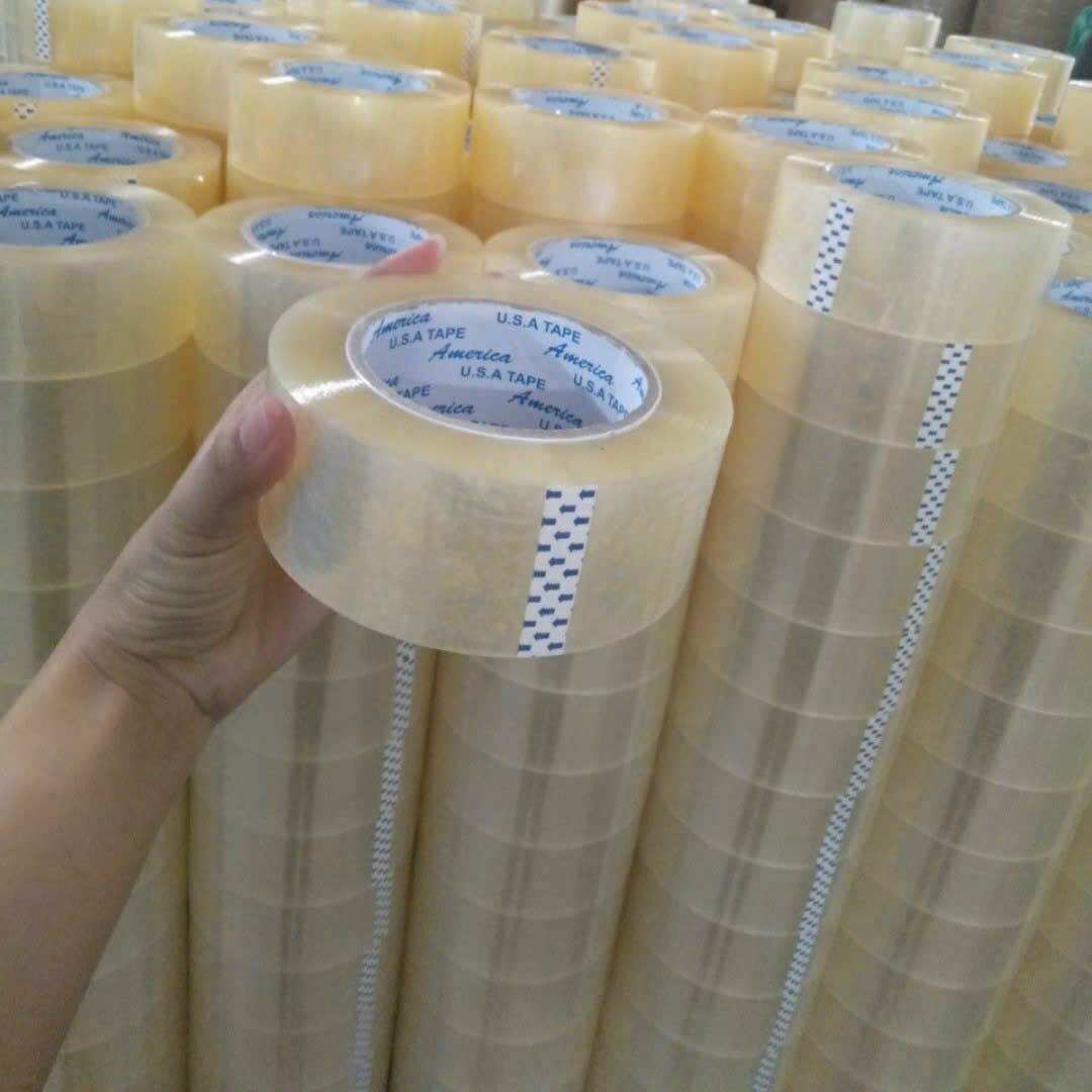 Băng keo dán thùng siêu dày siêu dính 2kg/ cuộn - Băng keo đóng hàng 300Y