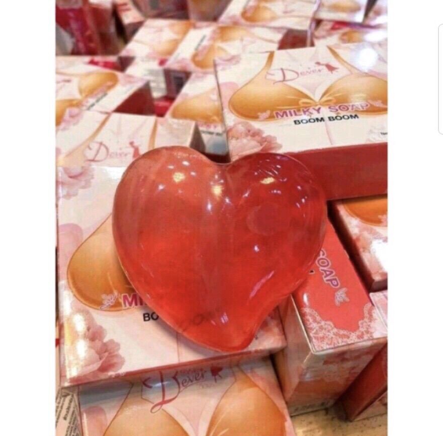 Milky soap xà phòng tăng v1
