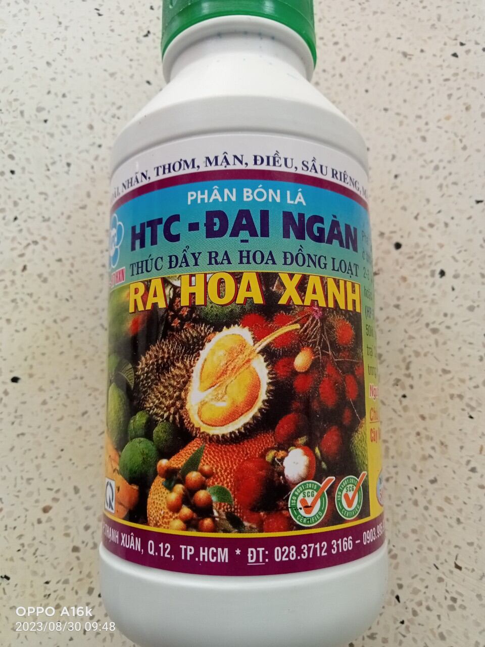 Phân bón lá htc - đại ngàn. ra hoa xanh. thúc đẩy ra hoa đồng loạt