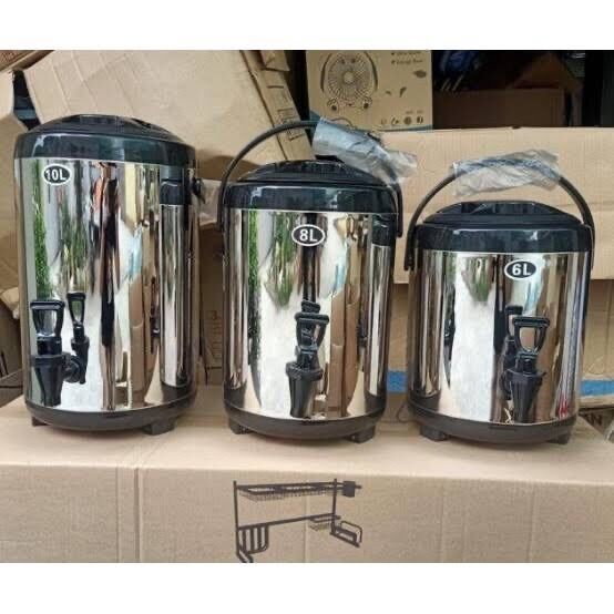 Bình ủ trà sữa, bình giữ nhiệt có vòi inox 304