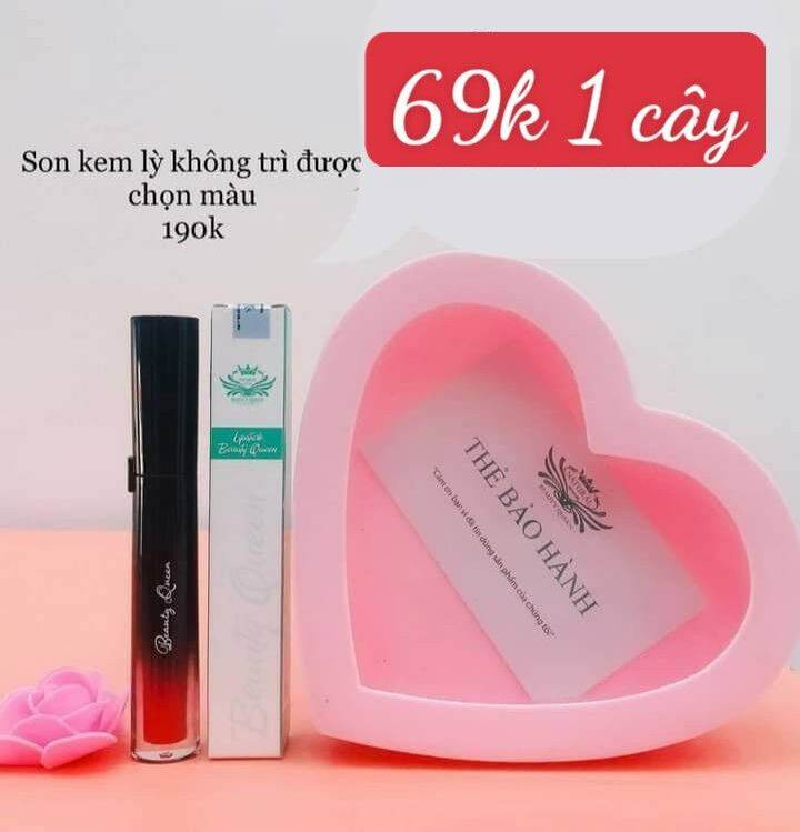 (TRỢ GIÁ) SON DƯỠNG HỒNG MÔI, MỀM MỊN, MÀU ĐỎ CAM.