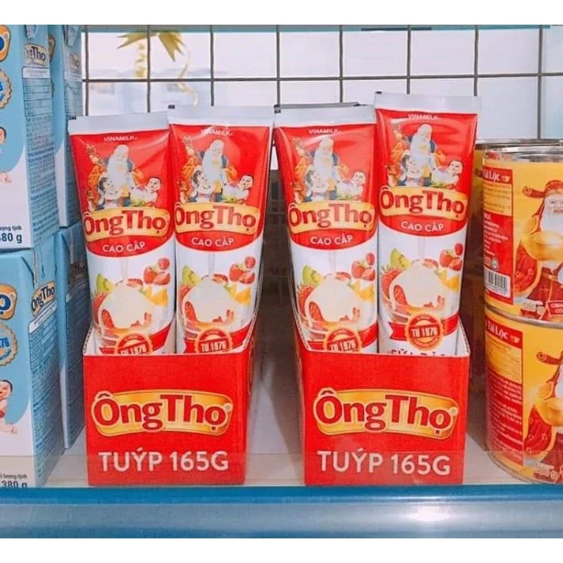 SỮA ÔNG THỌ DẠNG TUÝP 165G SỮA ĐẶC CÓ ĐƯỜNG