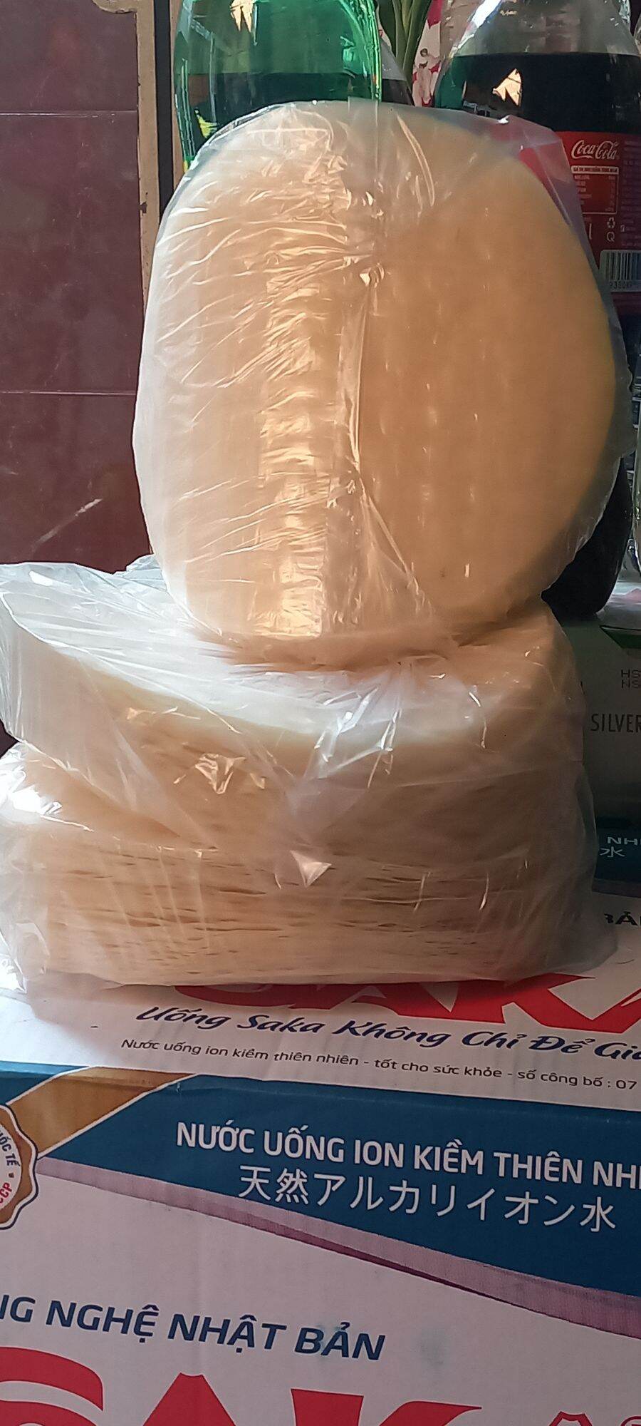 Bánh tráng mỏng gạo củ chi