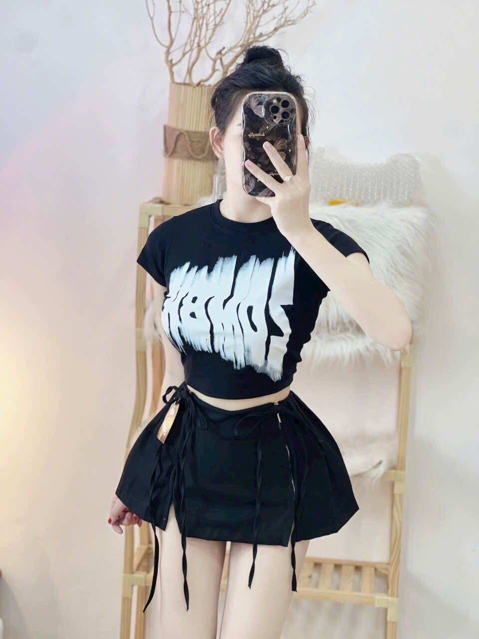 ẢO THUN CROPTOP (ảnh thật)