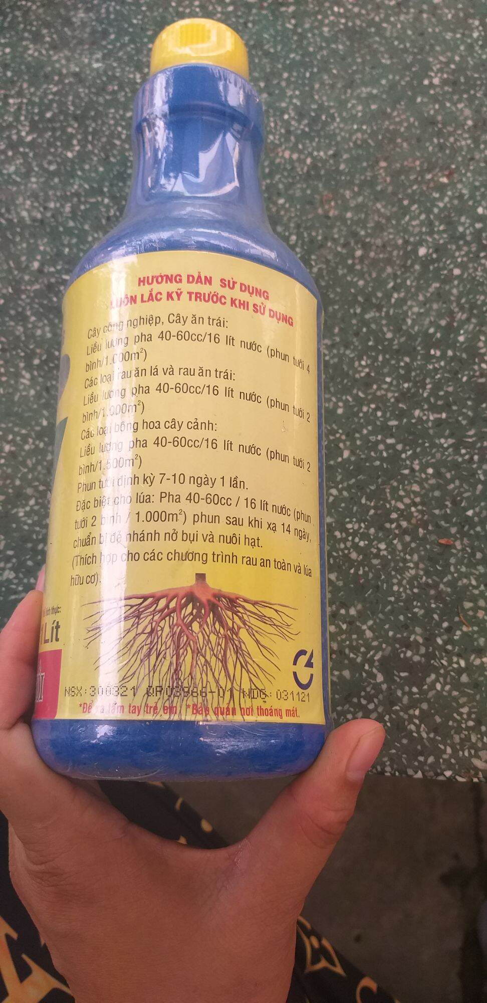 Phân bón lá grow more b1